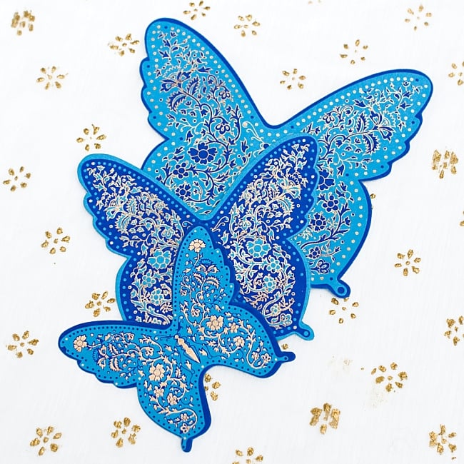 【全13色】インドのギフトタグ - BUTTERFLYの写真