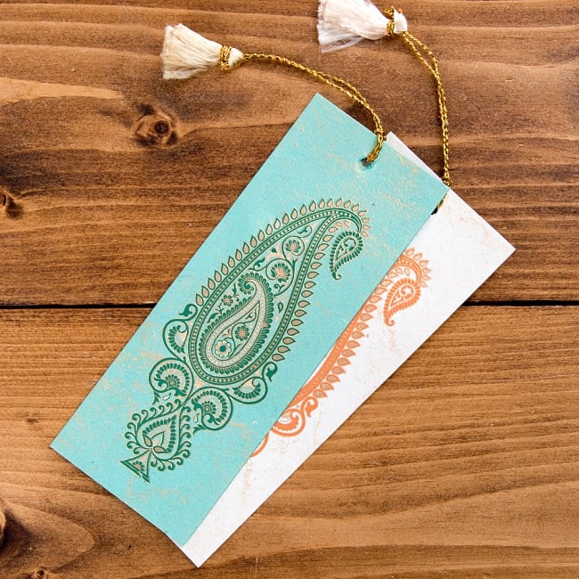 インドのしおり - BOOKMARK 【色アソート】 8 - 組み合わせ例