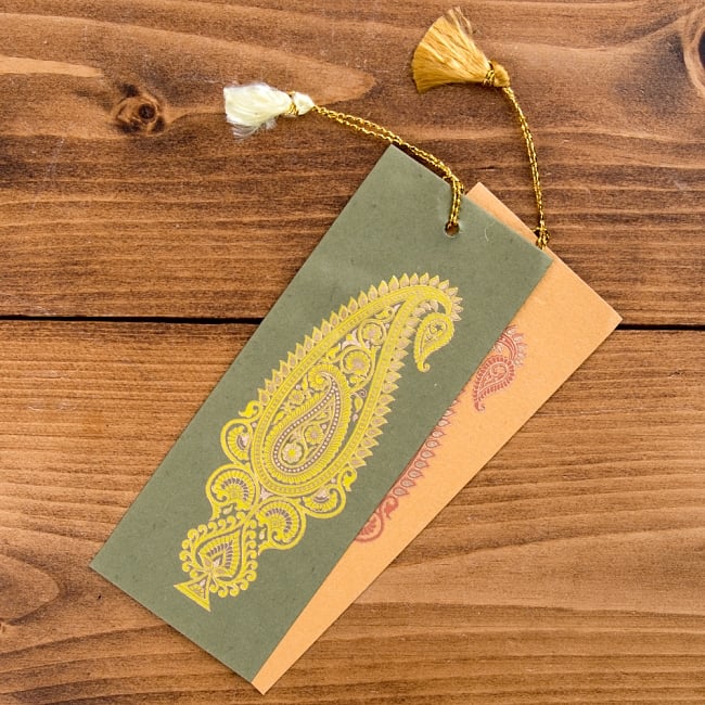 インドのしおり - BOOKMARK 【色アソート】 9 - 組み合わせ例