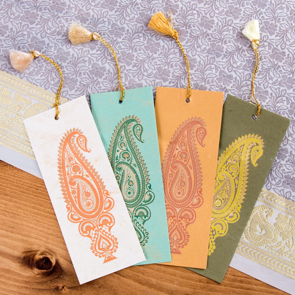インドのしおり - BOOKMARK 【色アソート】 の通販 - TIRAKITA.COM