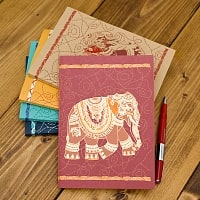 インドのエレファントノート【Chimanlals】の商品写真
