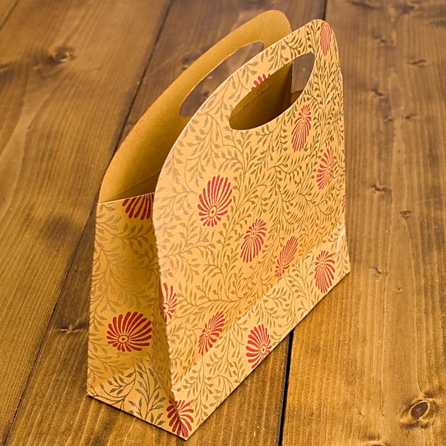 インドのペーパーバック 【小】 2 - サイドと裏側はこの様になっています。