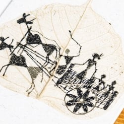 インドの押し葉メッセージカード＆封筒セット - GREETING CARD - サブ2