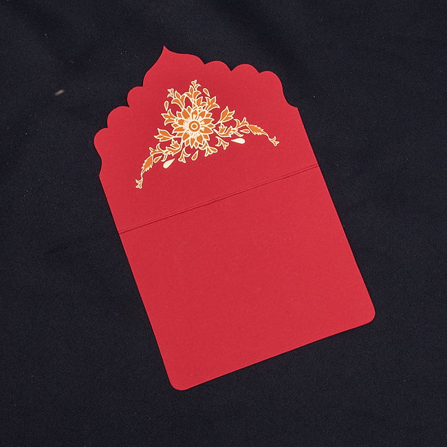 インドのメッセージカードセット -MISC STATIONERY- 5 - 開いた形も可愛いですね。