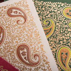 チマンラールの書類ファイル - B5くらいのサイズ【ペイズリー】 - サブ3