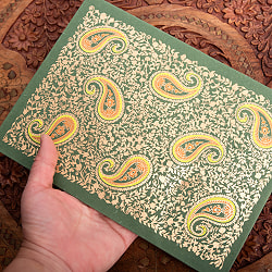 チマンラールの書類ファイル - B5くらいのサイズ【ペイズリー】 - サブ5