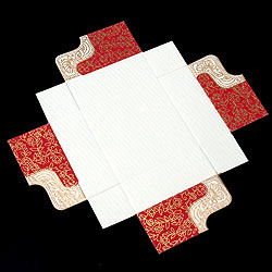 インドのラッピングボックス【色アソート】 - サブ2