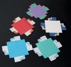 インドのラッピングボックス【色アソート】 - サブ4