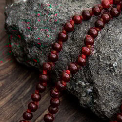 インドの数珠 - 赤色檀 - サブ3