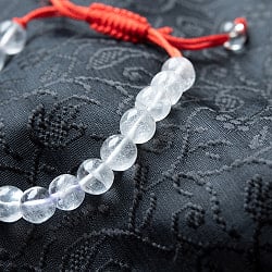 インドの数珠ブレスレット - クリスタルクォーツ - サブ2