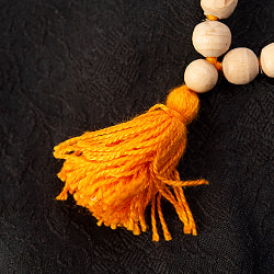 インドの数珠 108珠 - トゥルシー - 約50cm - サブ4