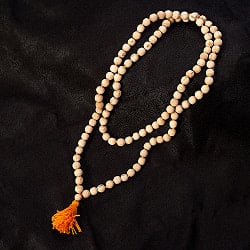 インドの数珠 108珠 - トゥルシー - 約50cmの商品写真