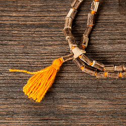 インドの数珠 - トゥルシー（霊木） 全長約80cm - サブ2