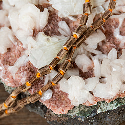 インドの数珠 - トゥルシー（霊木） 全長約80cm - サブ4