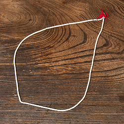 インドの数珠 - トゥルシー 2mm珠 全長約58cm - サブ5