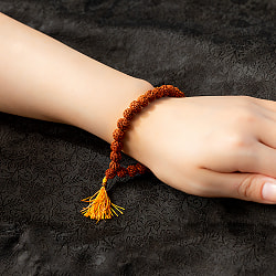 インドの数珠ブレスレット - ルドラクシャ - サブ4