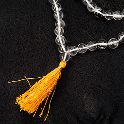 インドの数珠 108珠 - 天然水晶 クリスタル - 約42cm  - サブ3