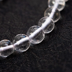 インドの数珠 108珠 - 天然水晶 クリスタル - 約30cm  - サブ2