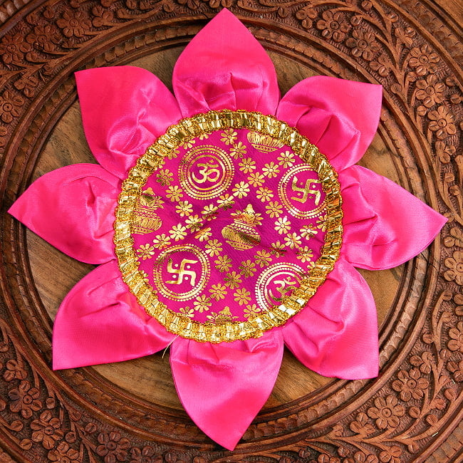 蓮の花のアーサン 神様の敷物 27cmの選択用写真