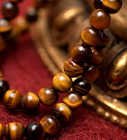 ネパールの数珠 - タイガーアイ - サブ2