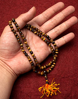 ネパールの数珠 - タイガーアイ - サブ4