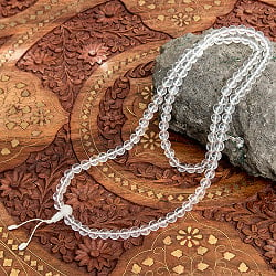 ネパールの数珠 - 水晶の商品写真