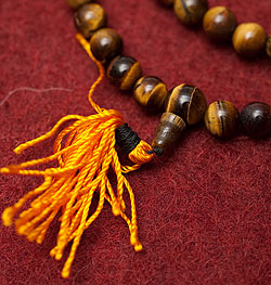 ネパールの数珠 - タイガーアイ(大) - サブ3