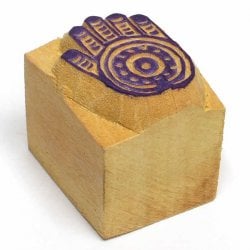 ウッドスタンプ【メヘンディハンド】