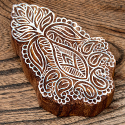 高品質 精細 ウッドブロックスタンプ【枝】[11cm x 7cm] - サブ4