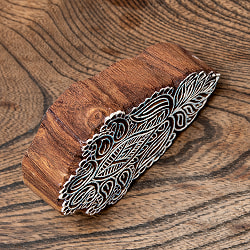 高品質 精細 ウッドブロックスタンプ【枝】[11cm x 7cm] - サブ5