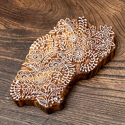 ウッドブロックスタンプ【枝】[17cm x 9cm] - サブ2