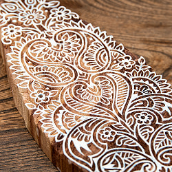 高品質 精細 ウッドブロックスタンプ【枝】[23cm x 9.5cm] - サブ3