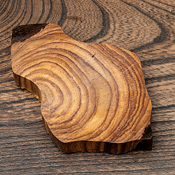 高品質 精細 ウッドブロックスタンプ【花】[12.5cm x 8.5cm] - サブ5