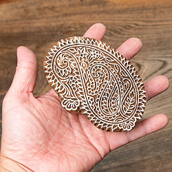 高品質 精細 ウッドブロックスタンプ【葉っぱ】[10.5cm x 7cm] - サブ2