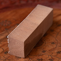 ウッドブロックスタンプ【花柄】約11×3cm - サブ4