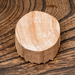 ウッドブロックスタンプ【太陽】直径約5cm - サブ5