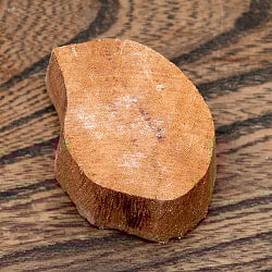 ウッドブロックスタンプ【魚】約6x4.5cm - サブ5