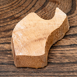 ウッドブロックスタンプ【ラクダ】約7.5cmx5cm - サブ5