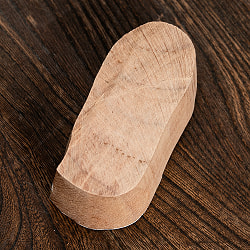 花のウッドブロック　- 約8.5cmx4cm - サブ4