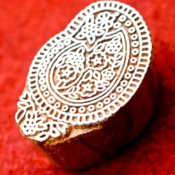 小さいランゴリ模樣のウッドブロックスタンプ　-約5.5cmx3.5cm - サブ2