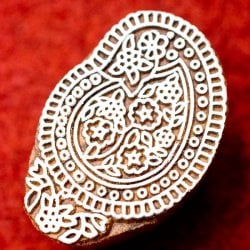 小さいランゴリ模樣のウッドブロックスタンプ -約5.5cmx3.5cm