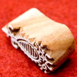 植物のウッドブロックスタンプ　-約6.5cmx4.5cm - サブ3