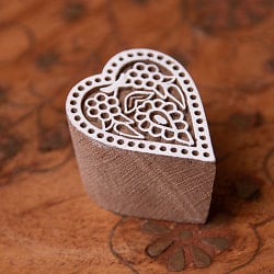 植物のウッドブロックスタンプ　-約3.5cmx3cm - サブ3