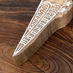 ウッドブロックスタンプ【鳥ちゃん】約11×4cm - サブ3