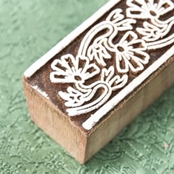 ウッドブロックスタンプ【植物】10×2.5cm - サブ2