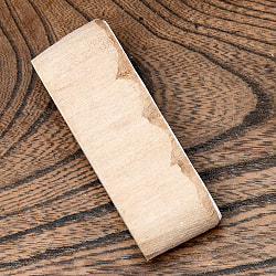 インド伝統の手彫りウッドブロックスタンプ8.5×2.3cm - サブ3