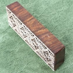 ウッドブロックスタンプ【太陽・クロス】約12.5×5cm - サブ3