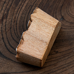 インド伝統の手彫りウッドブロックスタンプ5.5×6cm - サブ4