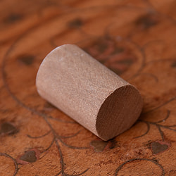 インド伝統の手彫りウッドブロックスタンプ2×2cm - サブ4