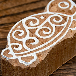 ウッドブロックスタンプ【カメ】約8.5×4cm - サブ3